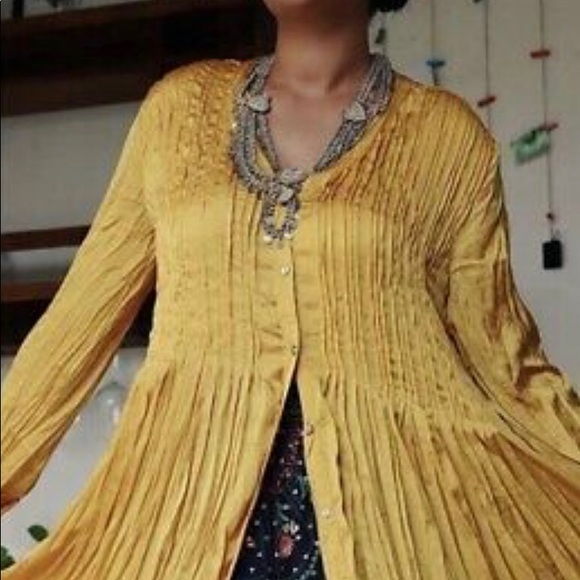 Zara wrinkle look dress set with pants - Picture 5 of 7